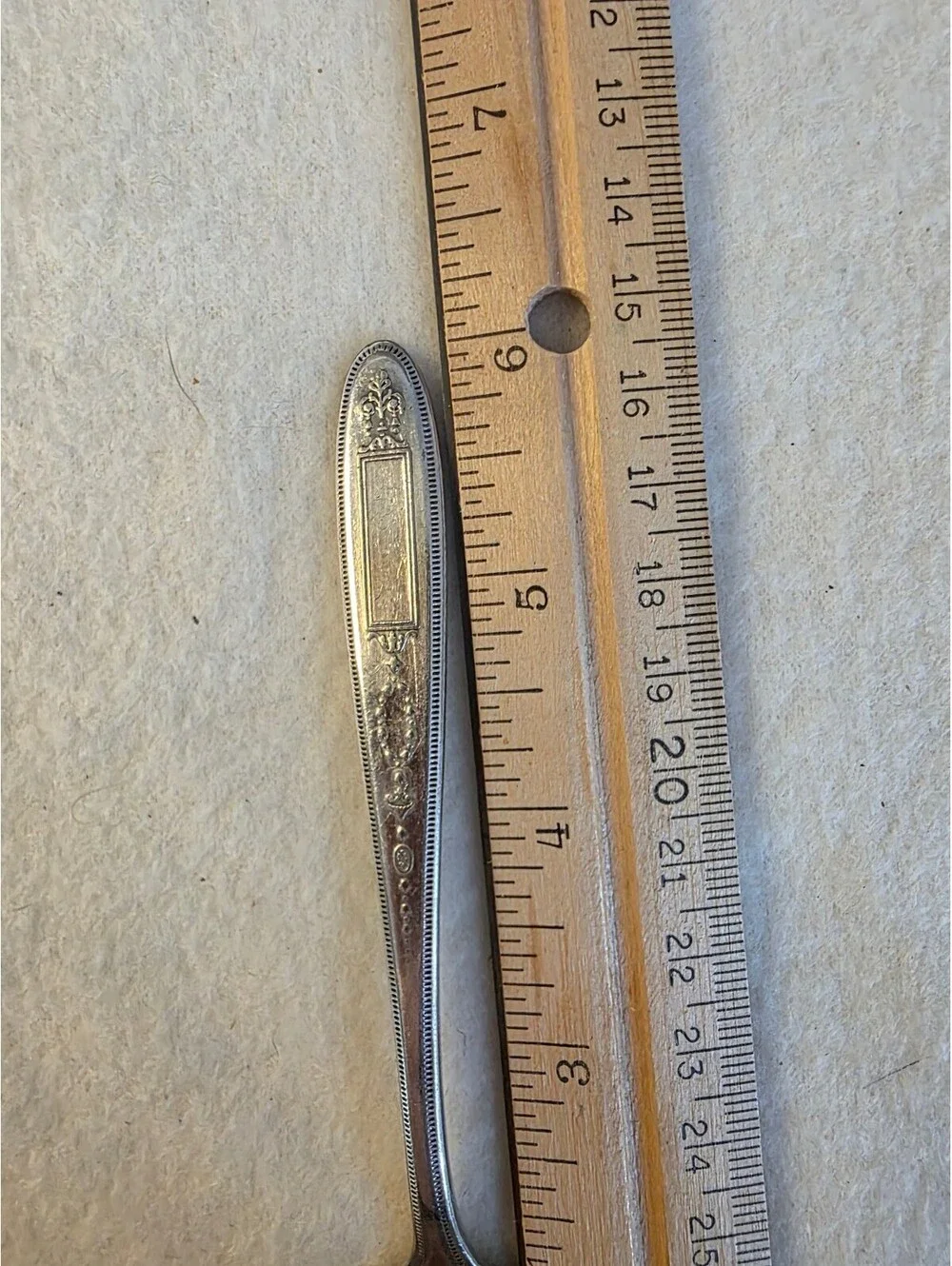 Oneida Community Plate Adam 1917 Pattern Silverplate Teaspoon 6.25” No Monogram